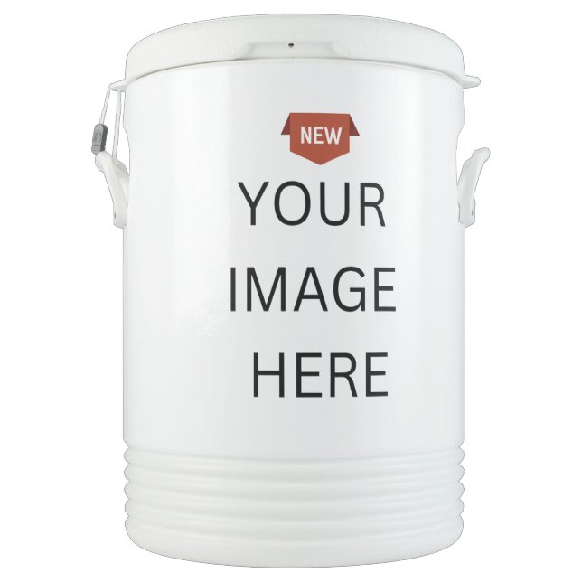 NEW! Cooler Igloo Beverage Cooler - Ten Gallon (Back)