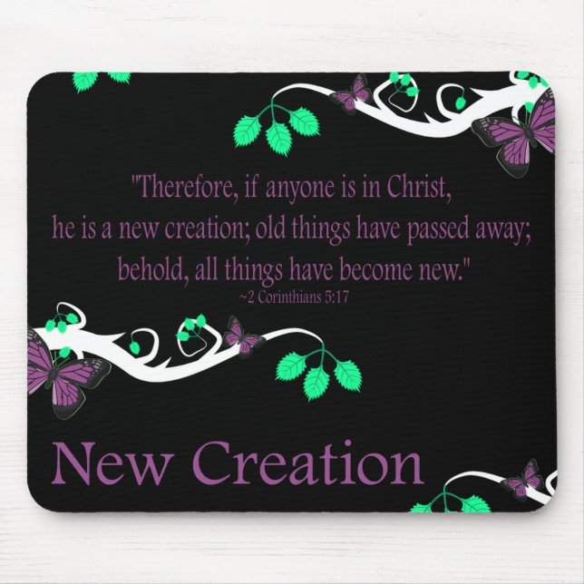 New Creation Mouse Pad (Front)