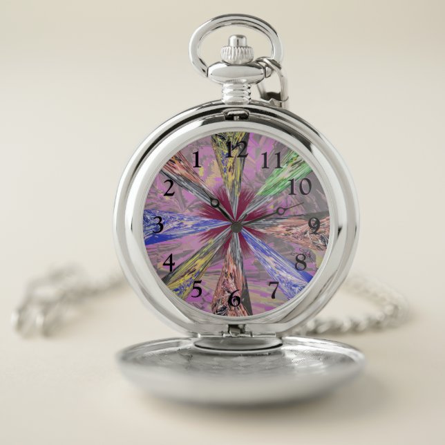 New Crystals Backwards Pocket Watch (Inside)