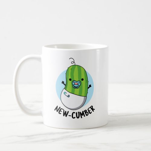 New_cumber Funny Veggie Cucumber Pun Coffee Mug