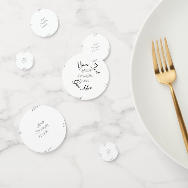 New Customizable Items Confetti (Group)