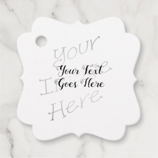 New Customizable Items Favor Tags