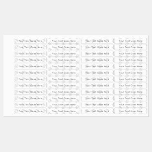 New Customizable Items Labels