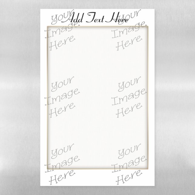 New Customizable Items Magnetic Dry Erase Sheet (Vertical)