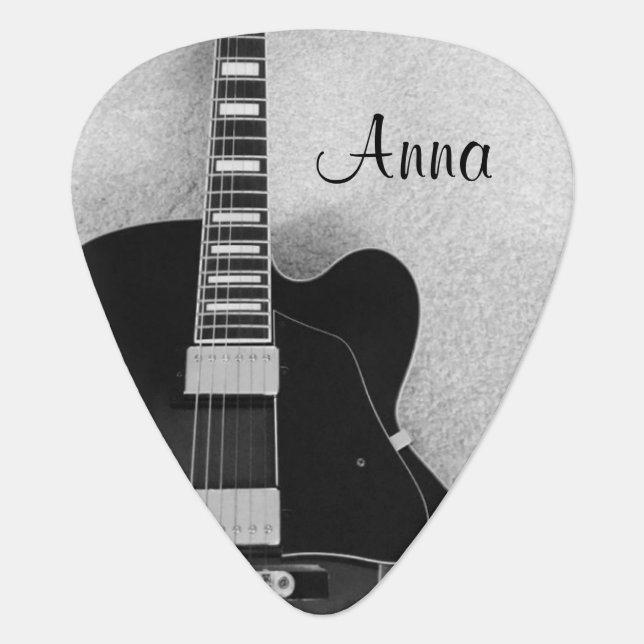 New Customizable Name Guitar Pick (Front)