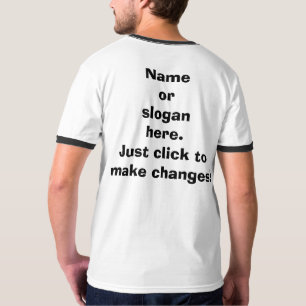New Dad 2017 Rookie Of The Year 2 sided Custom T-Shirt