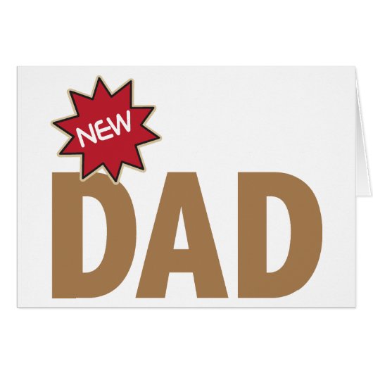 New Dad Cards (Front Horizontal)