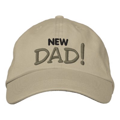 New DAD! Embroidered Baseball Hat