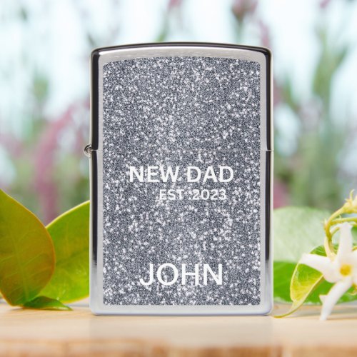 New dad est 2023  fathers day  zippo lighter