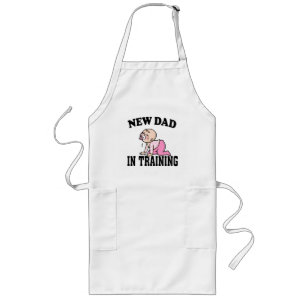 New Dad Girl Long Apron