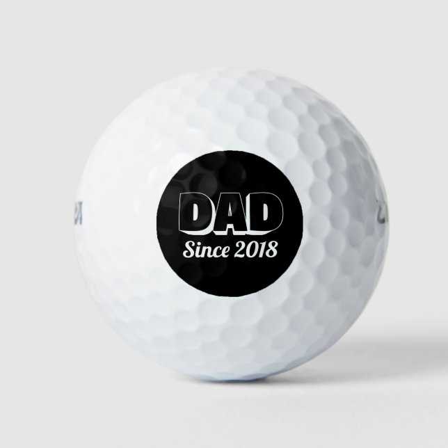 New Dad Golf Balls (Front)