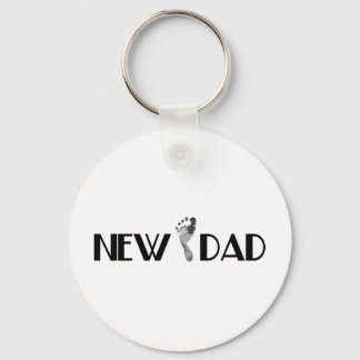 New Dad Keychain