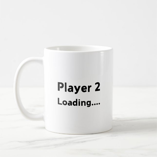 NEW dad Player 2 Video Gaming | Cool Coffee Cup  (Left)