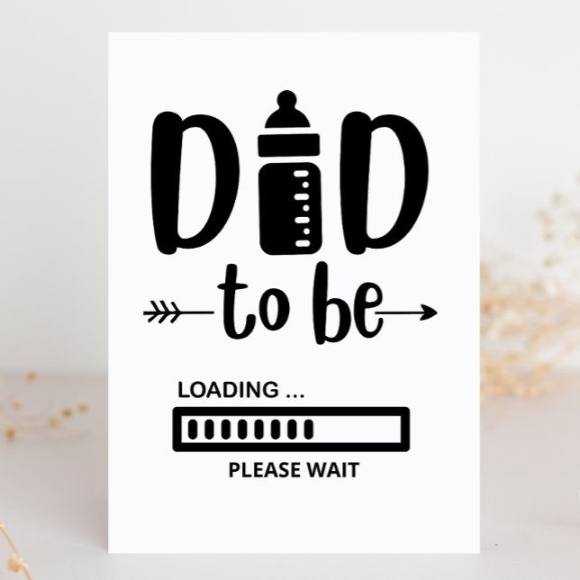 New Dad To Be Loading Baby Pregnancy Announcement  (Creator Uploaded)