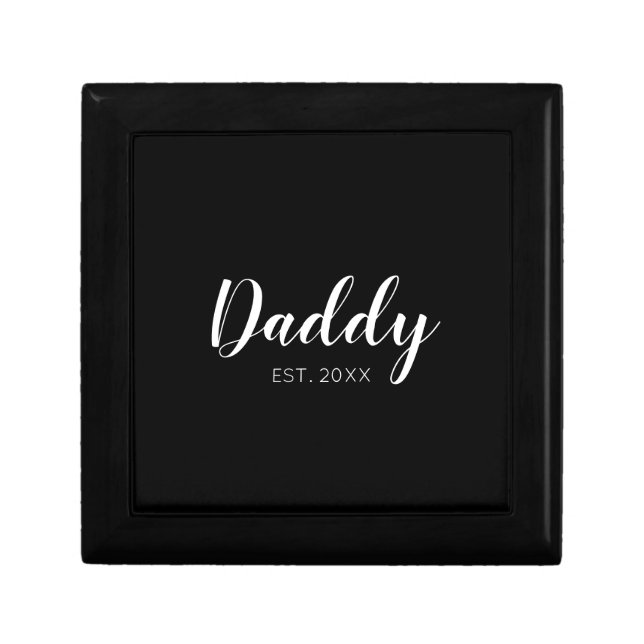 New Daddy Established 2022 Gift Box (Front)