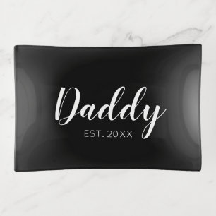 New Daddy Established 2022 Trinket Tray