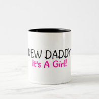 New Daddy Its A Girl Mug