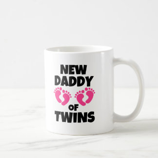 New Daddy of Twins Daughters Girls funny Coffee Mug