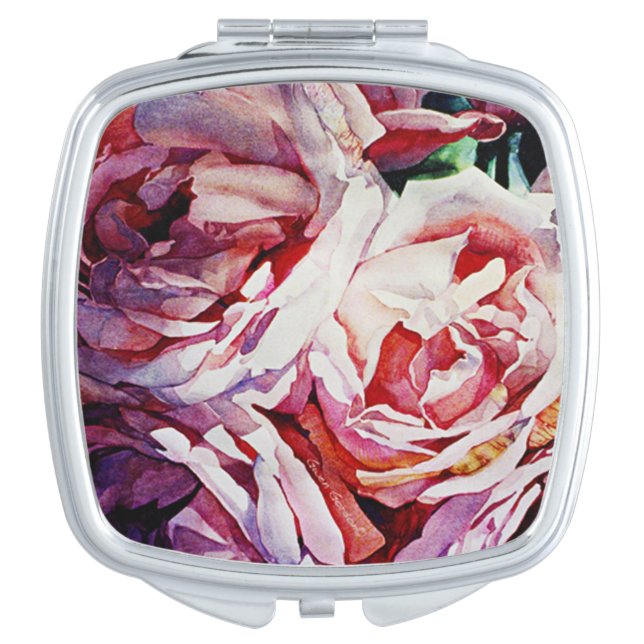 'New Dawn' Compact Mirror (Front)