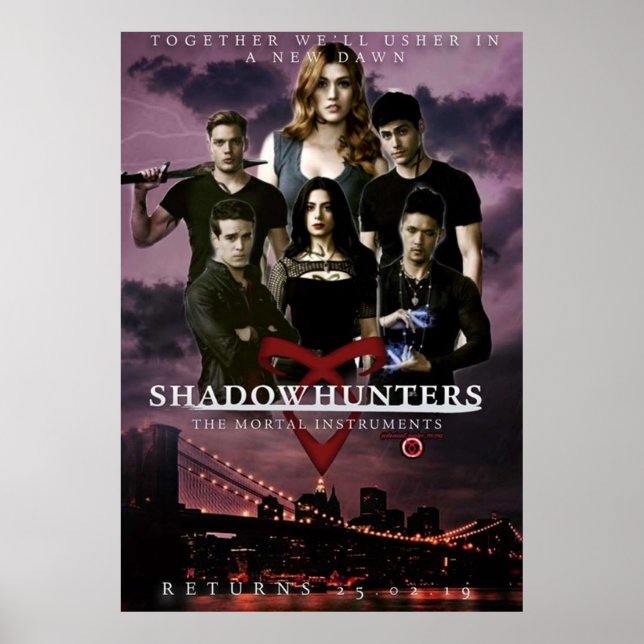 New Dawn Shadowhunters 3b  Poster (Front)