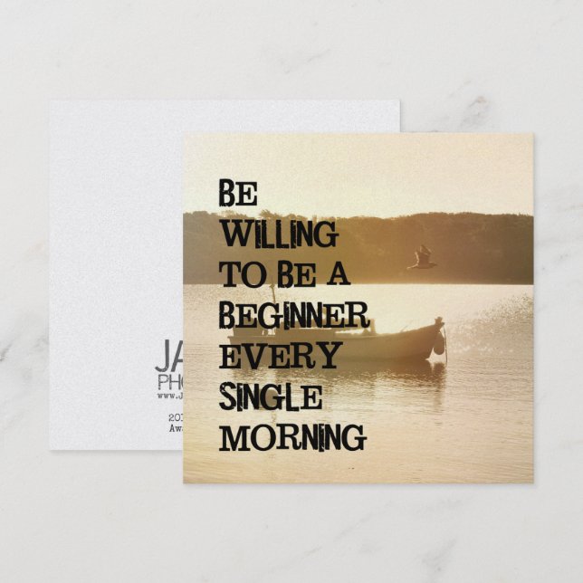 NEW DAY 5.25 x 5.25 card (Front/Back)