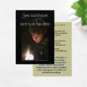 New Day Gardens- Autism Awareness Profile Card (Desk)