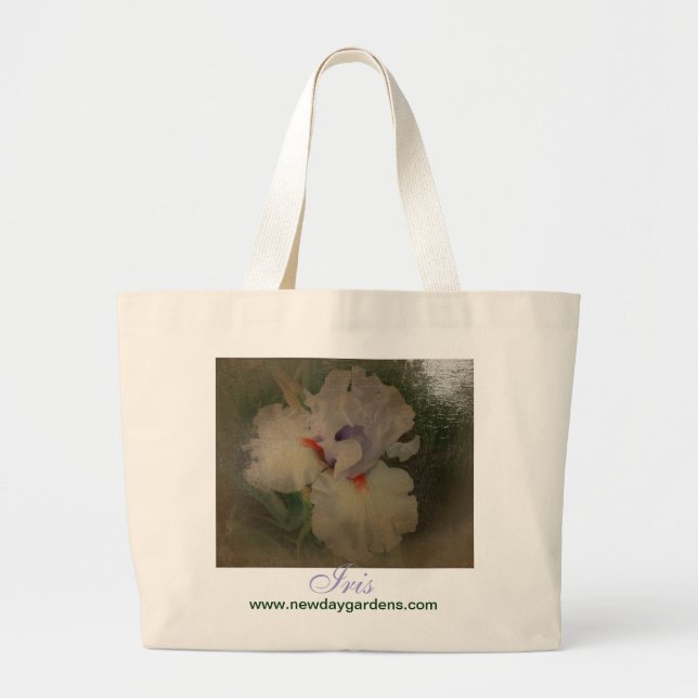 New Day Gardens Canvas Bags Iris Friendly Fire A (Front)