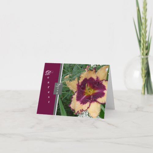 New Day Gardens Valentine_More Than Daylilies Holiday Card