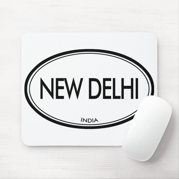 New Delhi, India Mousepad