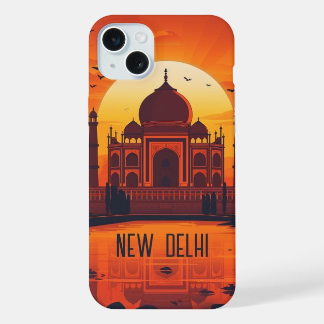 New Delhi Iphone Case (Back)