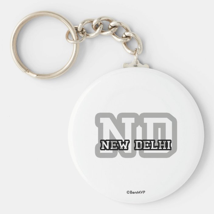 New Delhi Key Chain