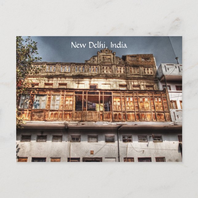 New Delhi Postcard (Front)