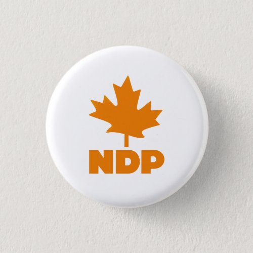 New Democratic Party of Canada Pinback Button