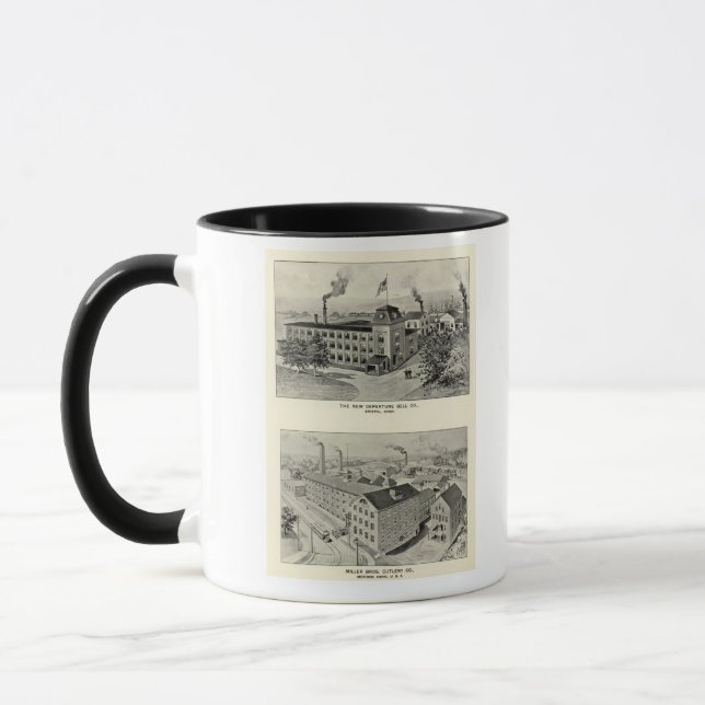 New Departure Bell Co, Miller Bros Cutlery Co Mug (Left)