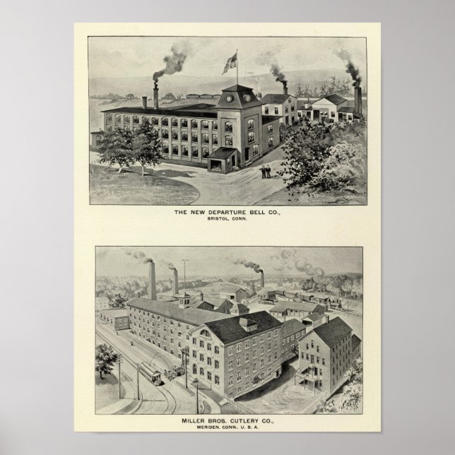 New Departure Bell Co, Miller Bros Cutlery Co Poster (Front)