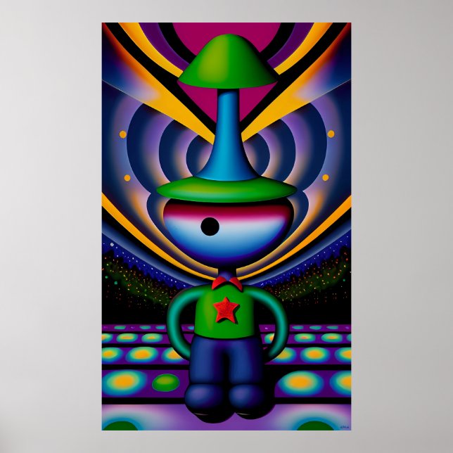 New Deputy of the Imagination - Ken Gage Art Poster (Front)