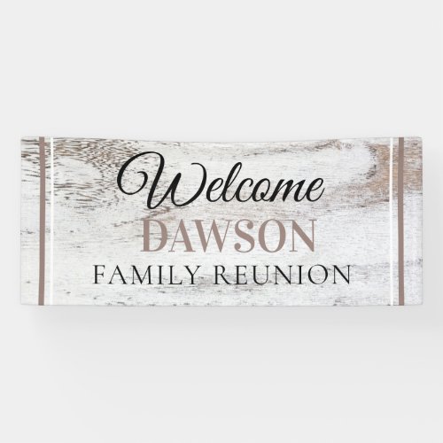 New Design CUSTOM Family Reunion banner