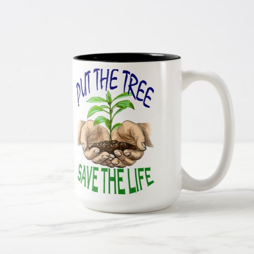 NEW DESIGN GO GREEN COFFEE MUG