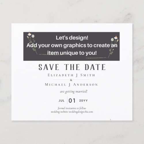 NEW DESIGN OWN WEDDING Save The Date from 050