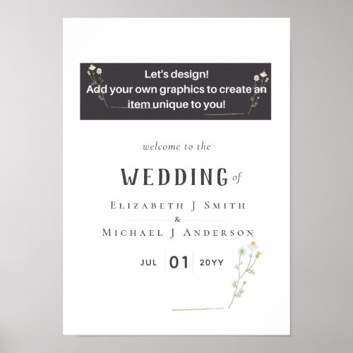 NEW DESIGN OWN WEDDING SIGN 11x154