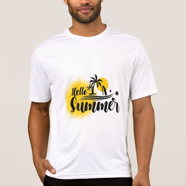 new design summer t-shirt  (Front)