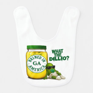 New Dillivery in Town Baby Boy Bib