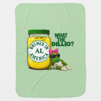 New Dillivery in Town Baby Girl Blanket
