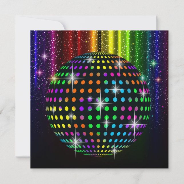 New DISCO Party - SRF Invitation (Front)