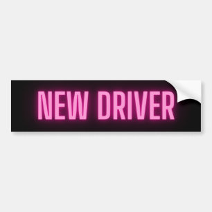 New Driver Bumper Sticker