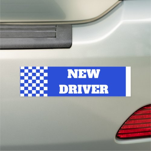 NEW DRIVER Car Magnet