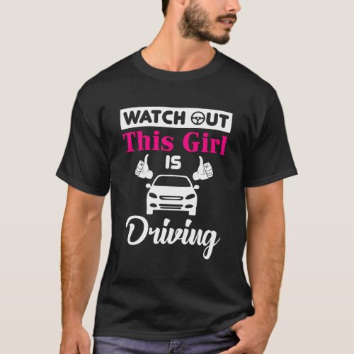 New Driver Forn And Student T_Shirt