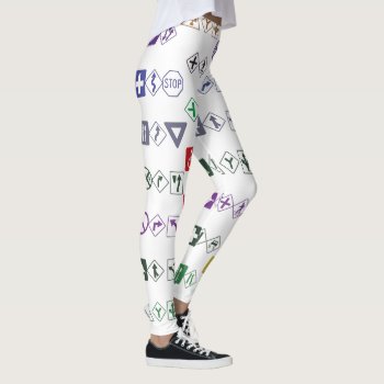 New Driver In Traffic Leggings by zlatkocro at Zazzle