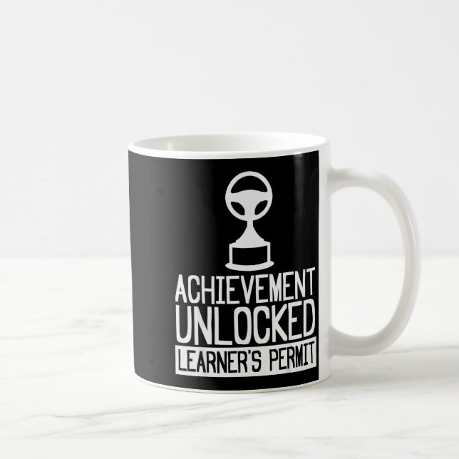 New Driver Learner Permit Driving School - Driver' Coffee Mug (Right)