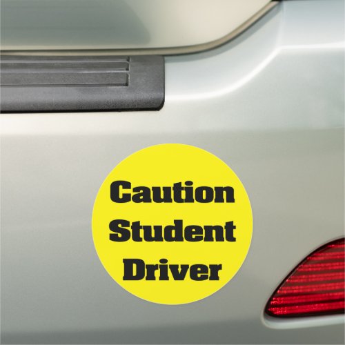 New Driver Safety Sign Caution Warning